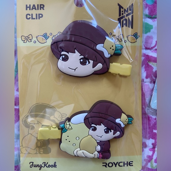 BTS Bangtan Boys Hair clip Jungkook RM Suga - Picture 5 of 5